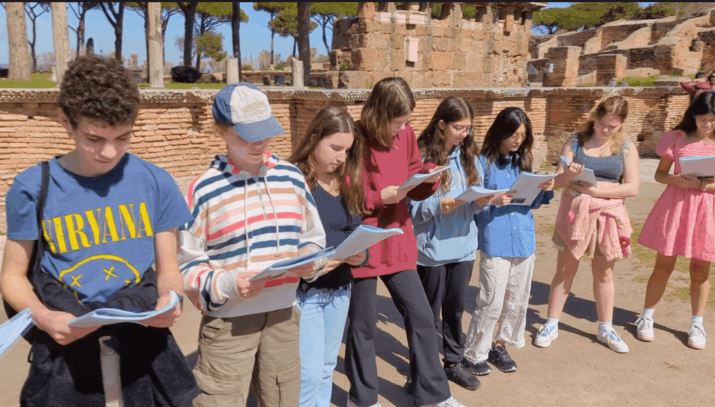 Ethical Culture Fieldston School students travel abroad.