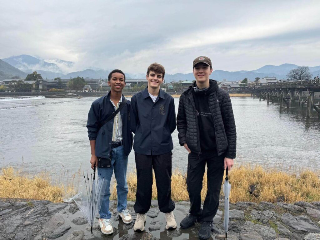 Ethical Culture Fieldston School Upper School students travel abroad.
