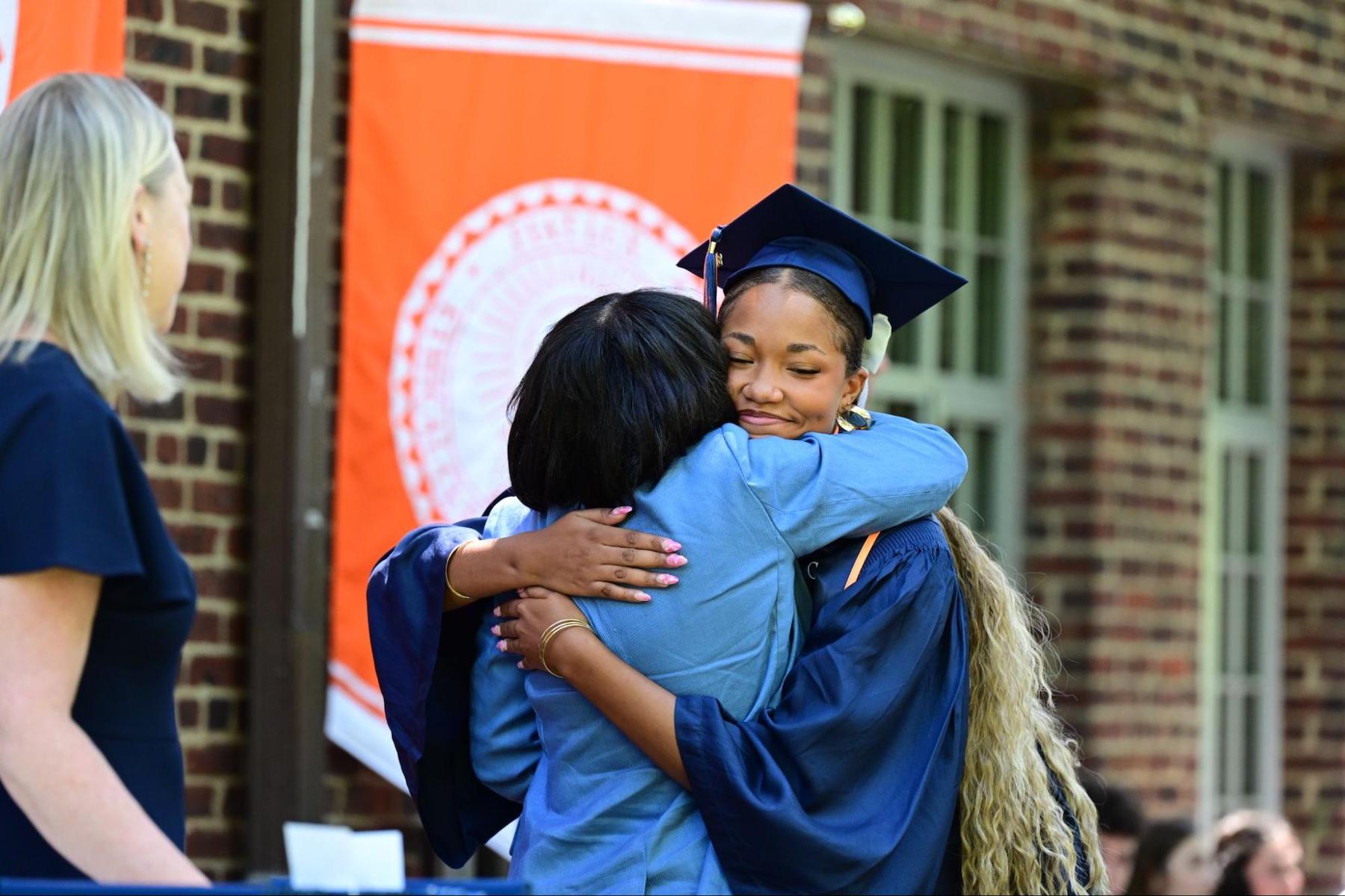 Students at ECFS Commencement