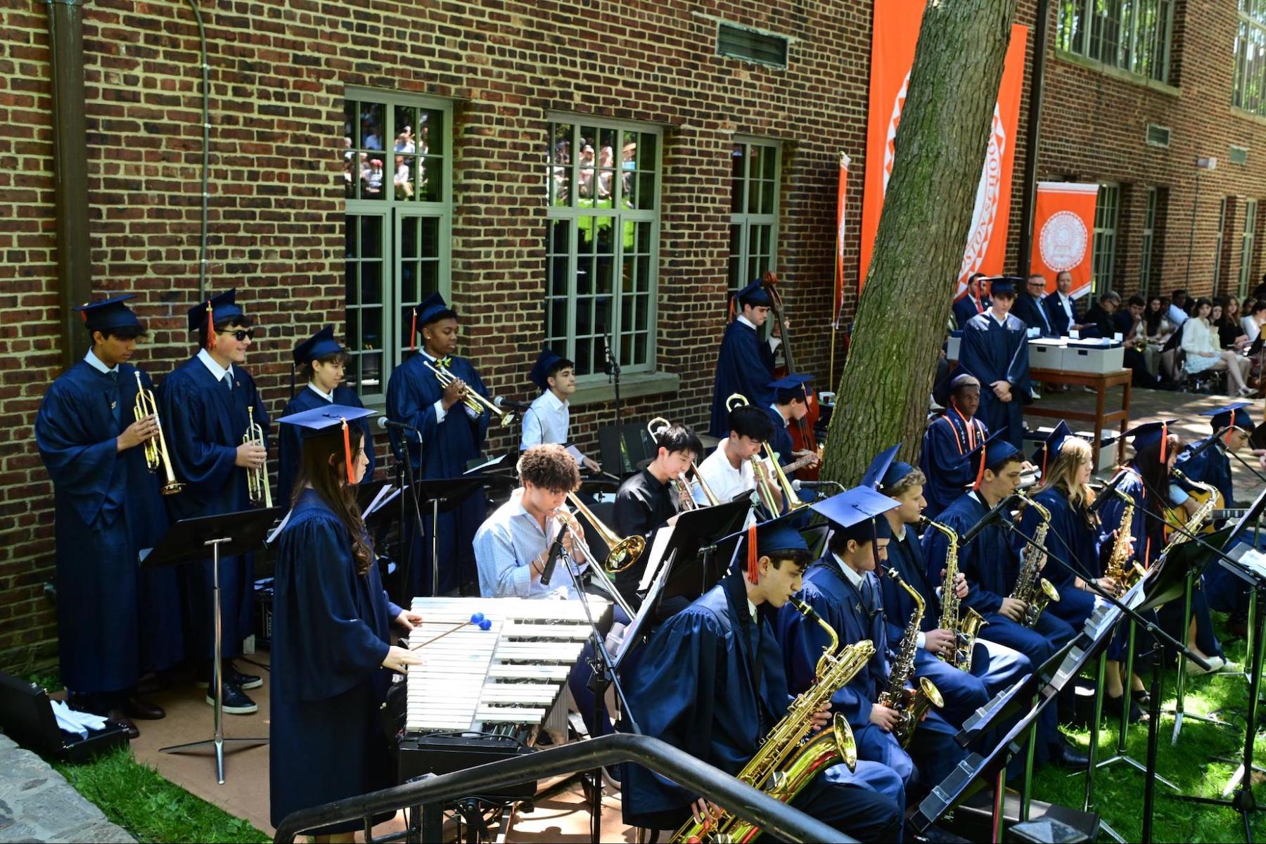 Students at ECFS Commencement