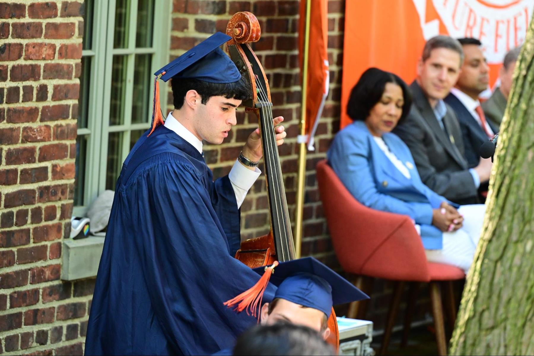 Students at ECFS Commencement
