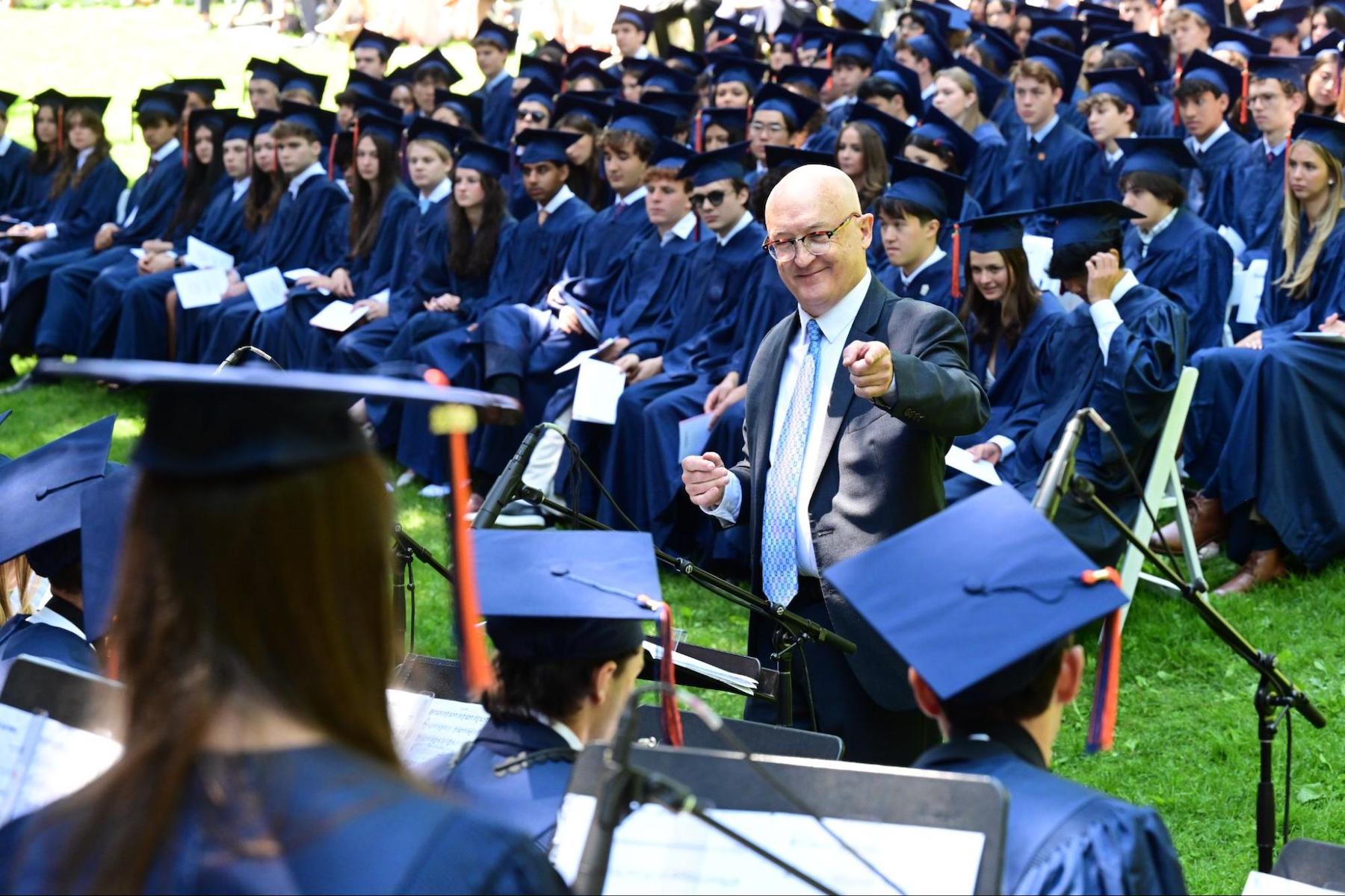 Students at ECFS Commencement