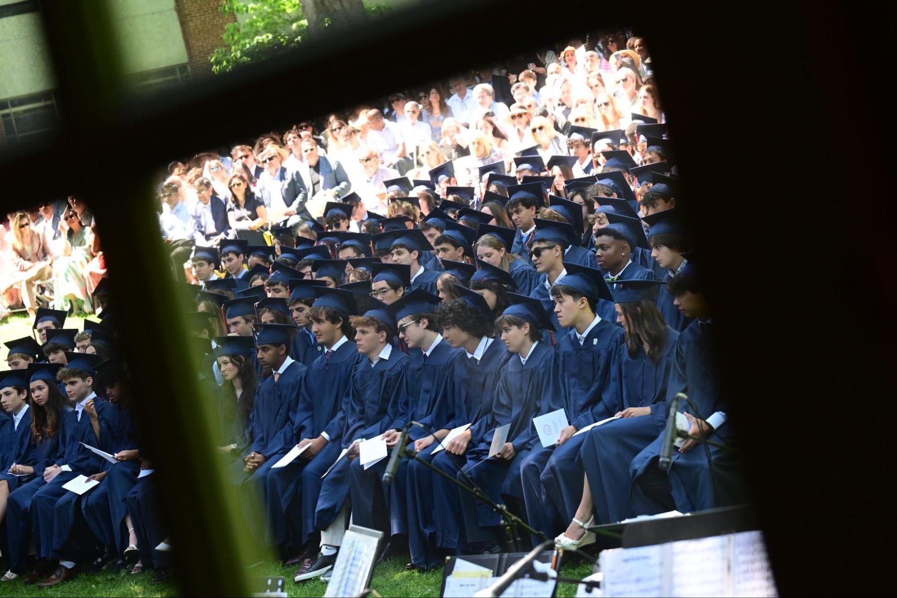 Students at ECFS Commencement