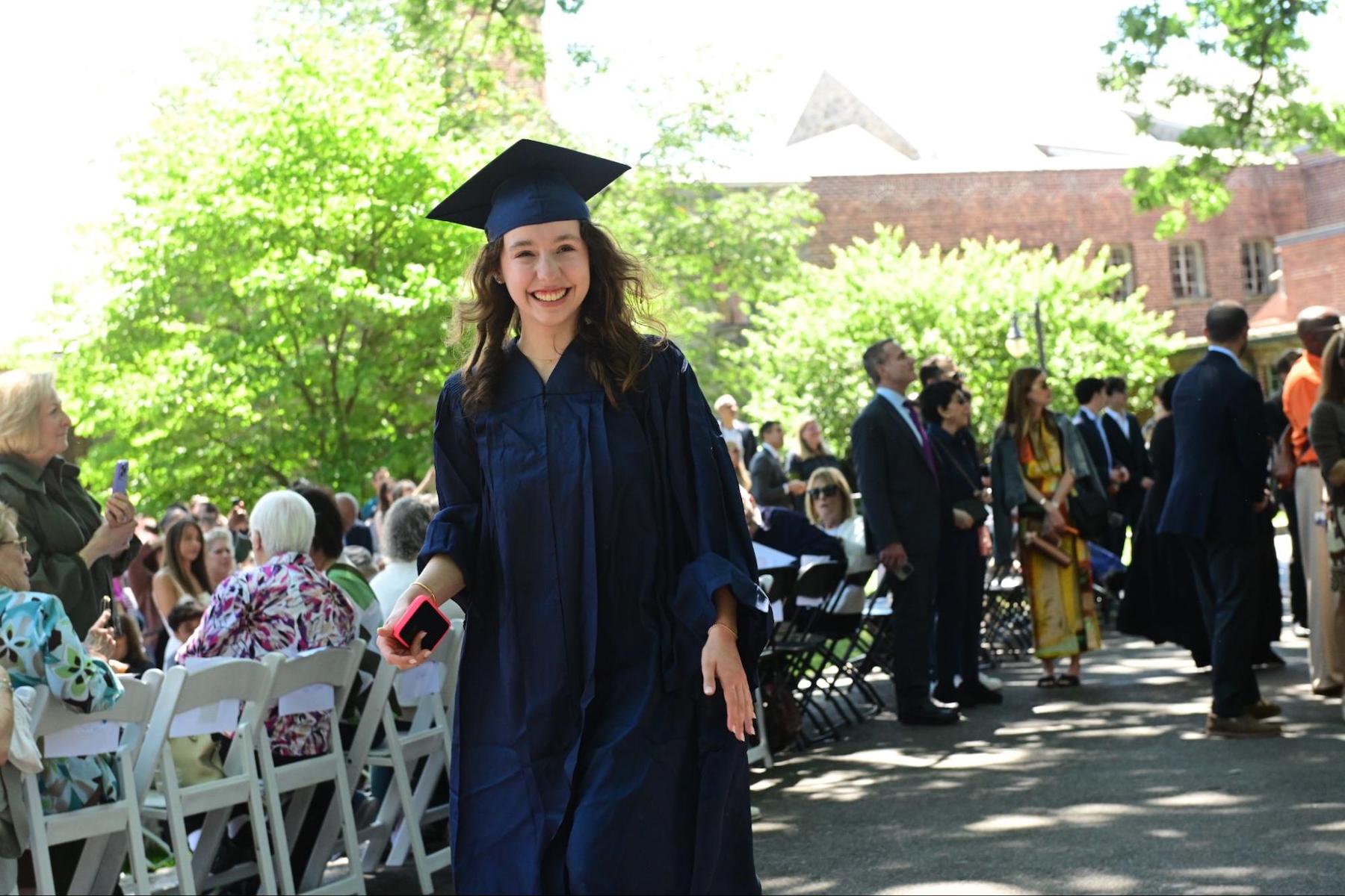 Students at ECFS Commencement