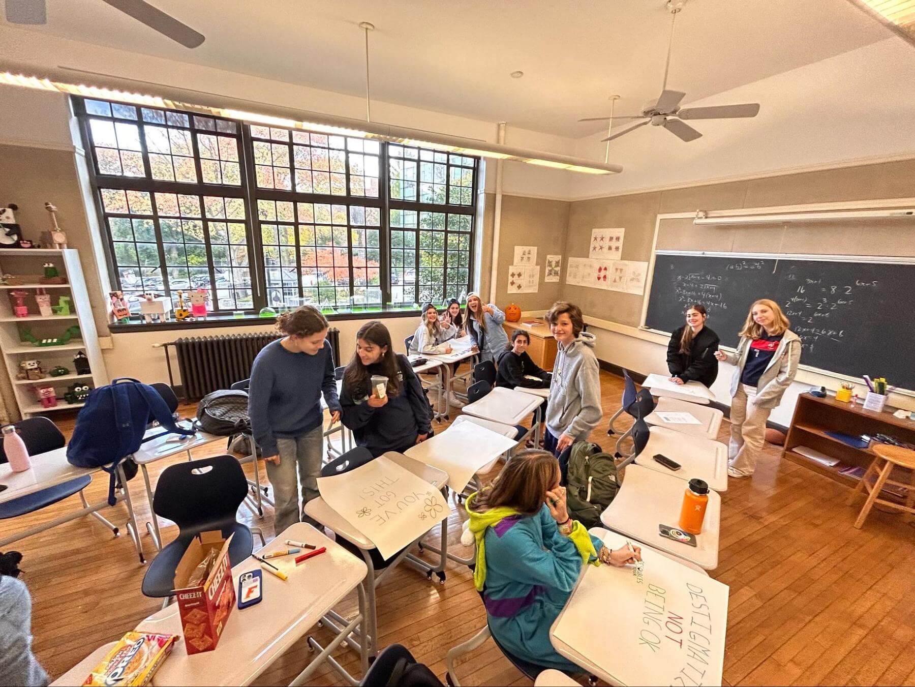Ethical Culture Fieldston School US Fieldston Upper Students Practice Mental Health Awareness 02