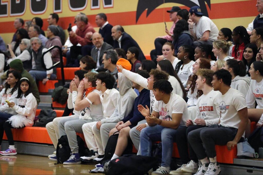 Ethical Culture Fieldston School athletes play at Winterfest.