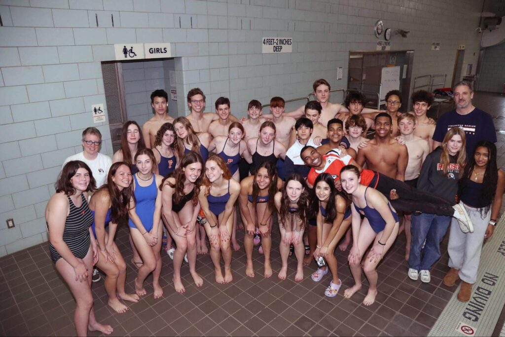 Ethical Culture Fieldston School athletes play at Winterfest.