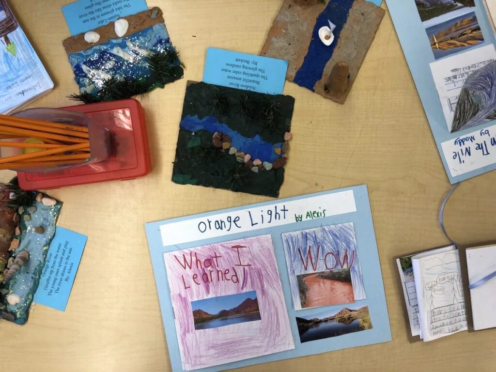 Seconds graders explore the waters of the world 3