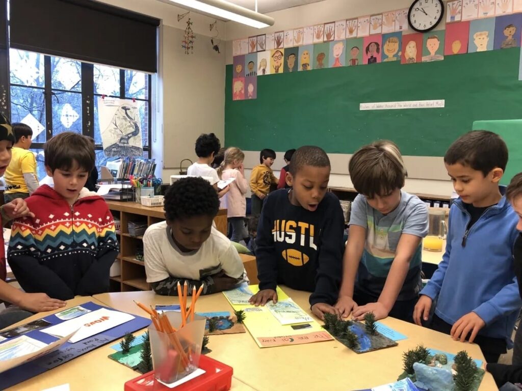 Seconds graders explore the waters of the world 5