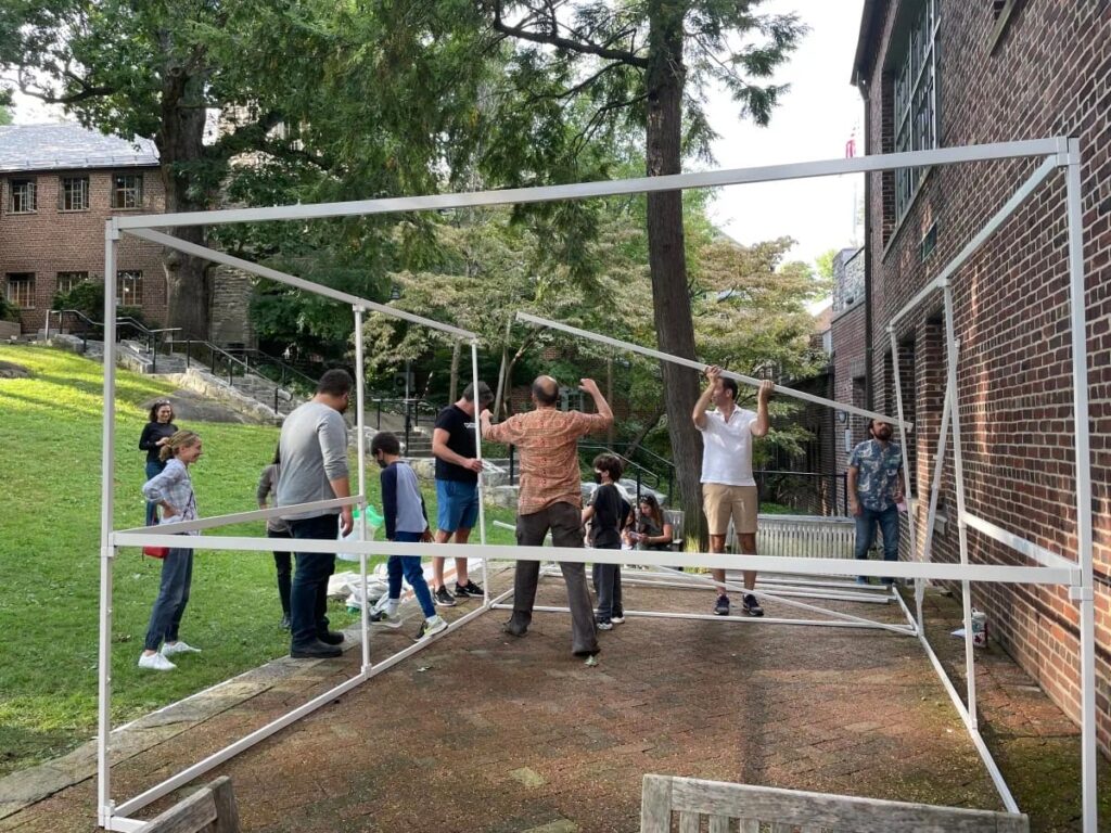 building sukkah 1