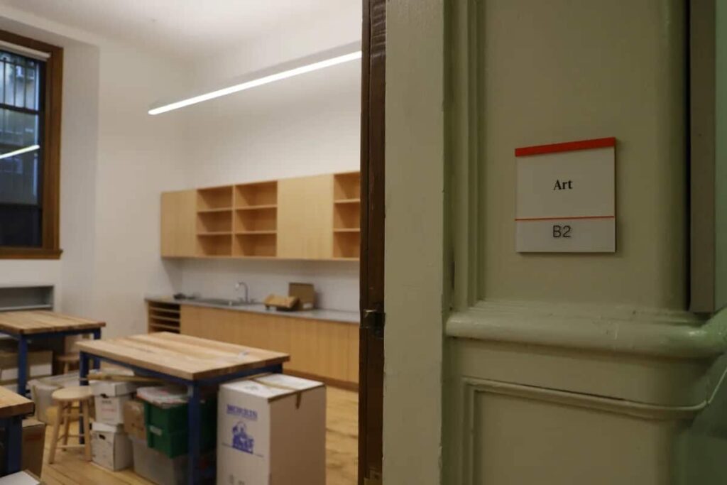 ethical culture fieldston school art room 1