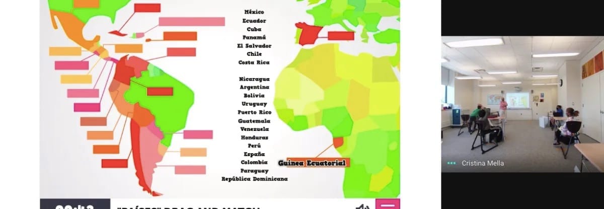 Map of Latin America