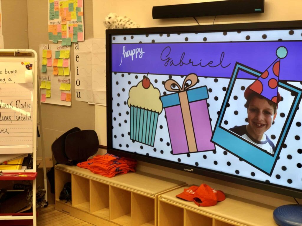 video project that says Happy birthday gabriel scaled 1